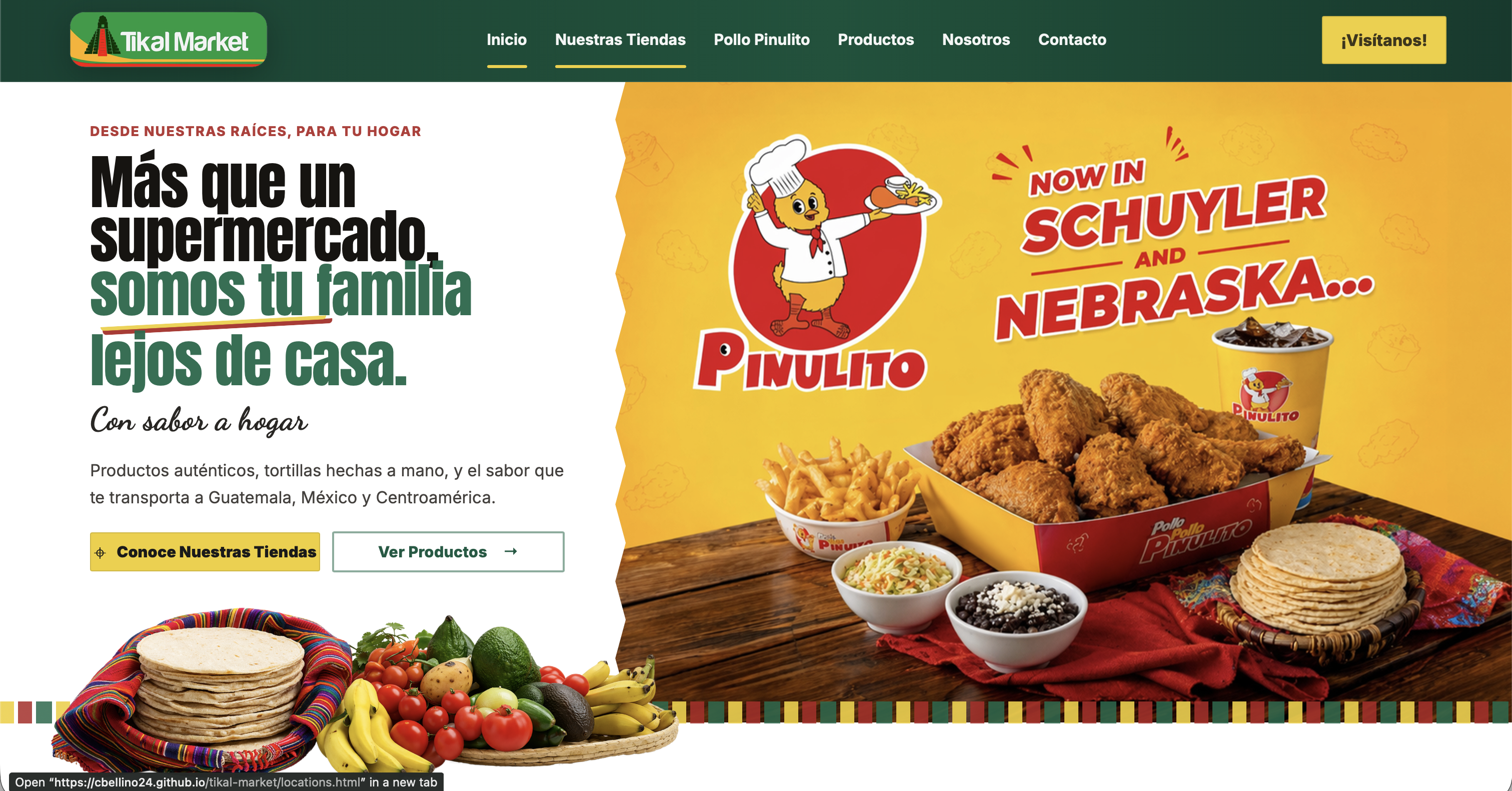Tikal Market website