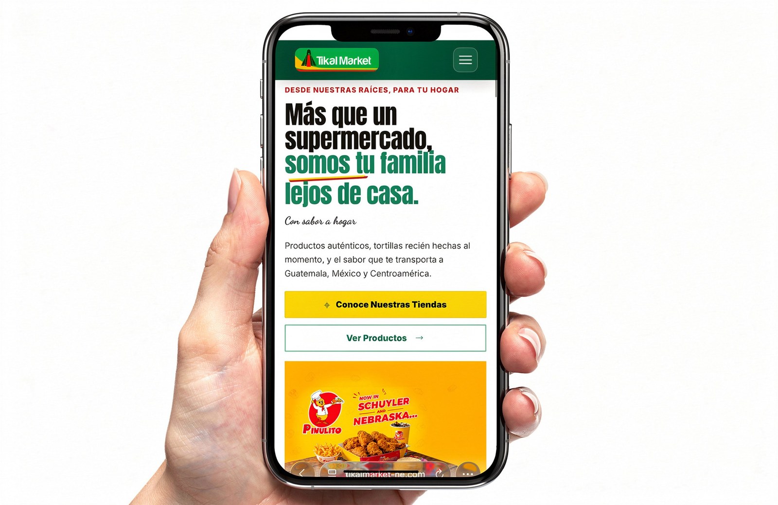 El Tikal Market website